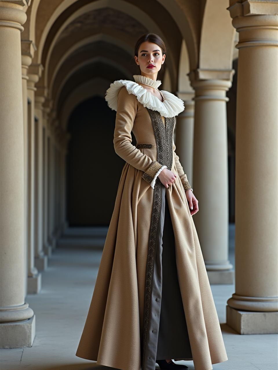 Moda contemporánea con inspiración histórica